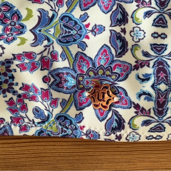 Nanette Lepore Purple and Blue Floral Bikini - Picture 8 of 10